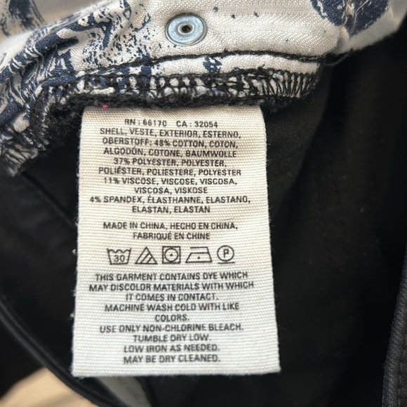 Pilcro & the Letterpress High-Rise Legging Jeans Black Anthropologie 30 Curvy - Picture 13 of 13